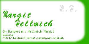 margit hellmich business card